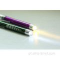 Lanterna colorida de caneta médica LED
